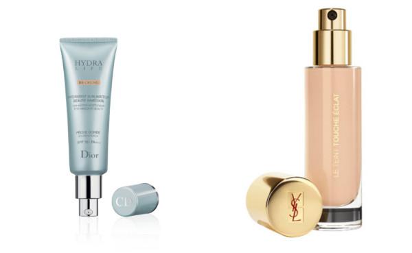 bb cream dior y maquillaje ysl