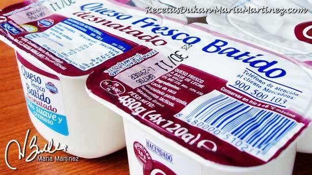 Yogur helado Dukan sabor Arándanos (con bebidas Bolero)
