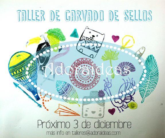 promo-taller-carvado-sellos-adoraideas-contacto