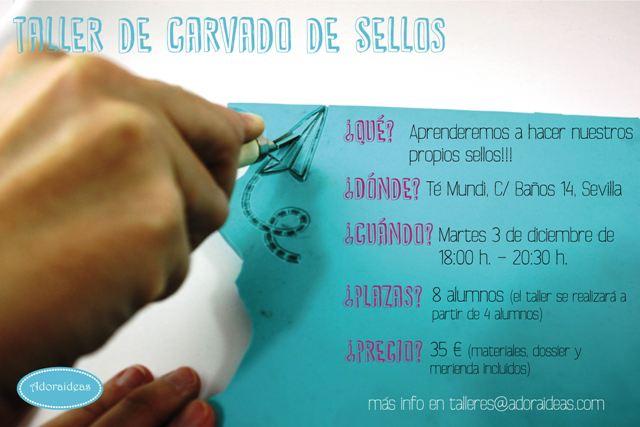 info-taller-carvado-sellos-adoraideas-sevilla