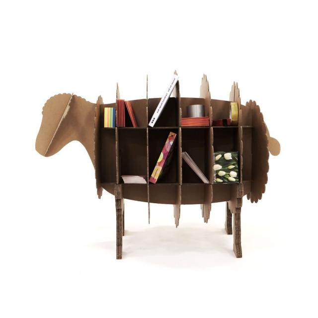 libreria con forma de oveja
