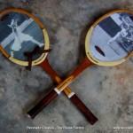 Cómo reutilizar una raqueta de tenis y convertirla en un portaretratos. Reusing a Tennis Racket (28)