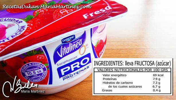 Vitalínea Satisfacción Pro: NO apto para Ataque o Crucero Dukan