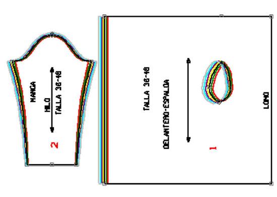 chaqueta de picos