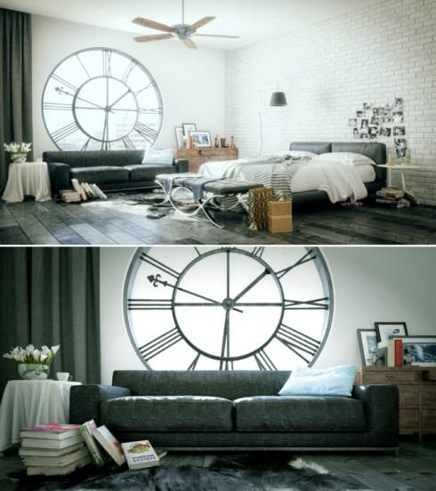 reloj con vistas
