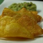 nachos caseros con guacamole