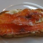 Salmón marinado