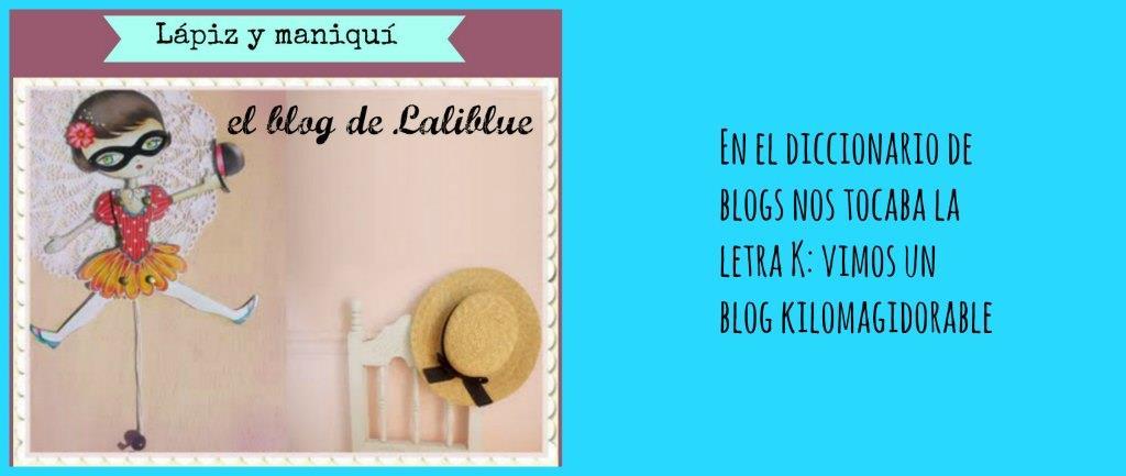 diccionario de blogs: lapiz y maniquí, el blog de laliblue