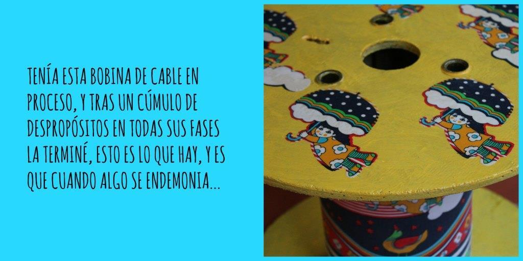 bobina de cable tuneada