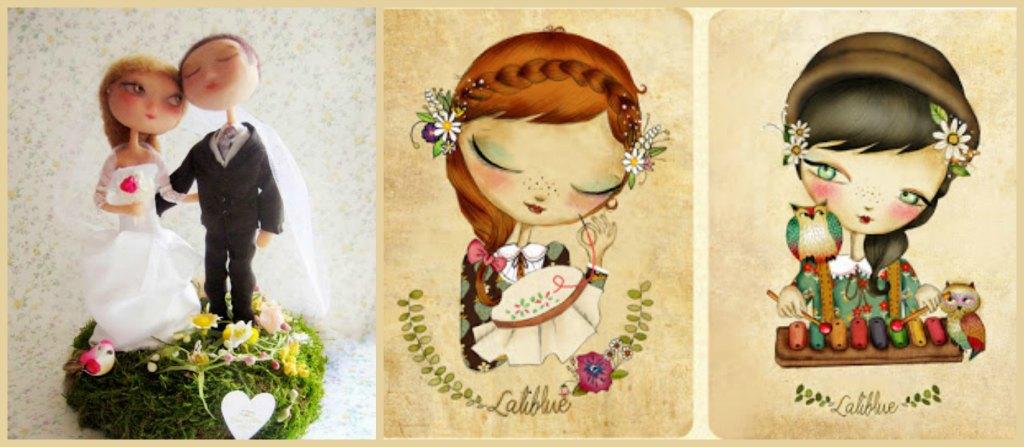 novios broches y bolsas