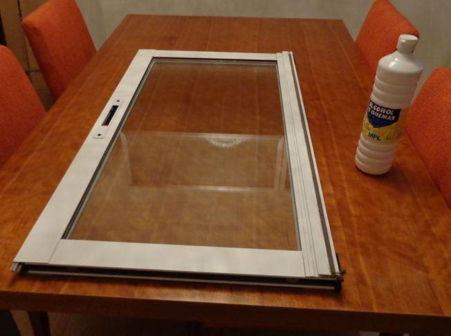 vinilo ventana limpiar cristal