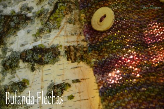 Bufanda de punto cultura coton mignon