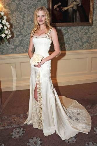 Vestido de novia de Givenchy elegido por Lara Stone para su boda