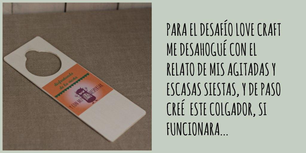 colgador de puerta decorado