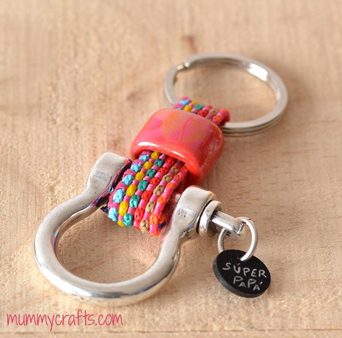 Llavero para súper papás