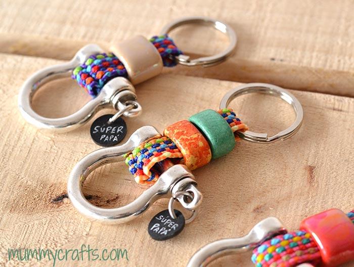 Llaveros para súper papás