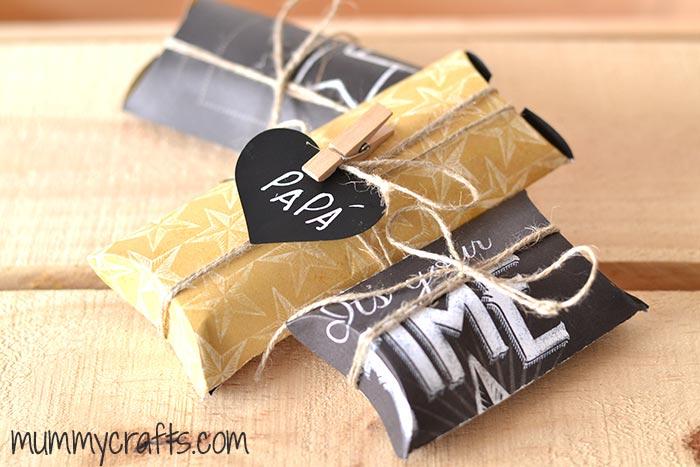 Como envolver el regalo del día del padre