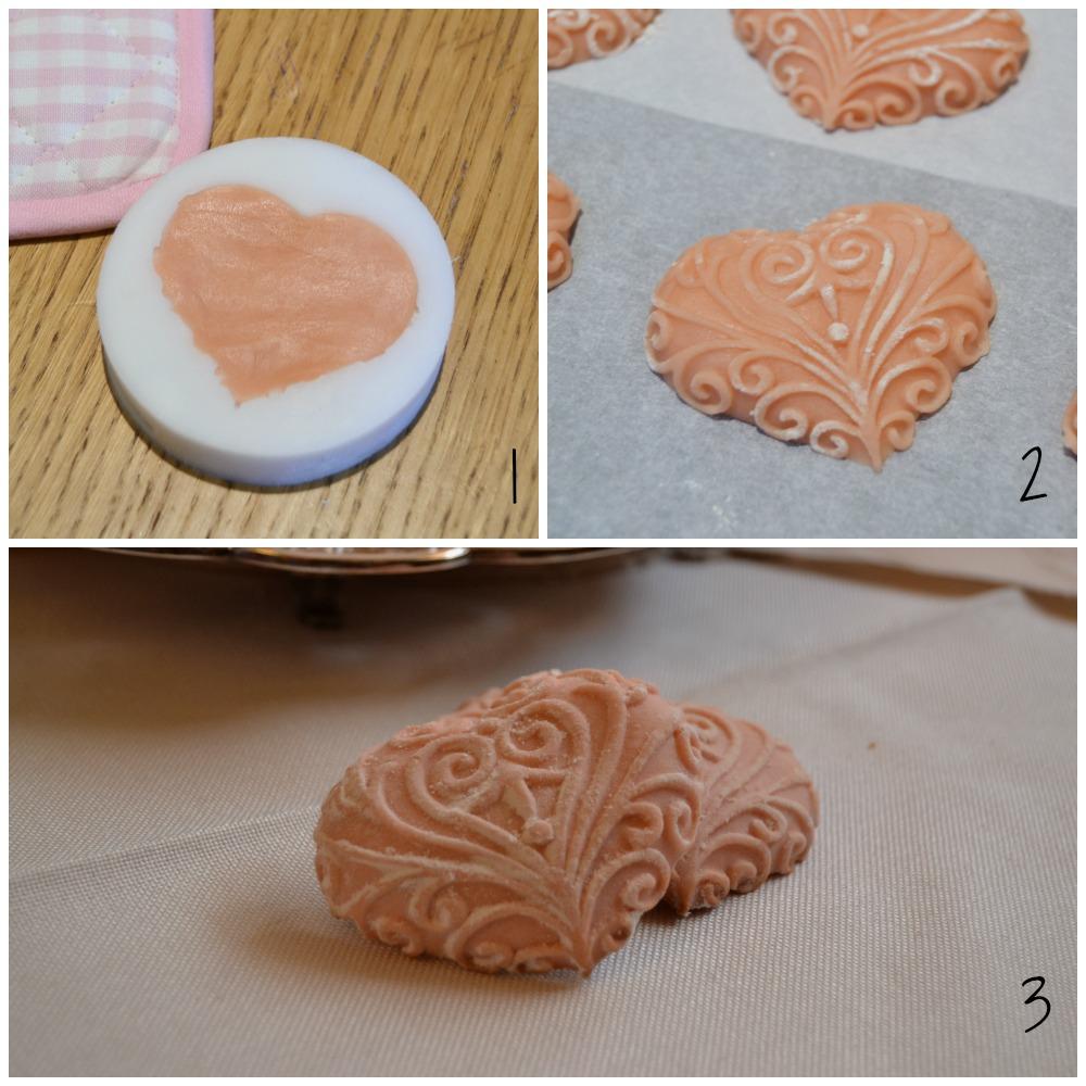 Galletas romanticas paso a paso