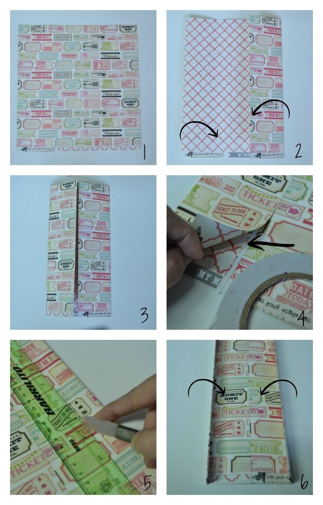 Cómo hacer una bolsa de papel paso a paso