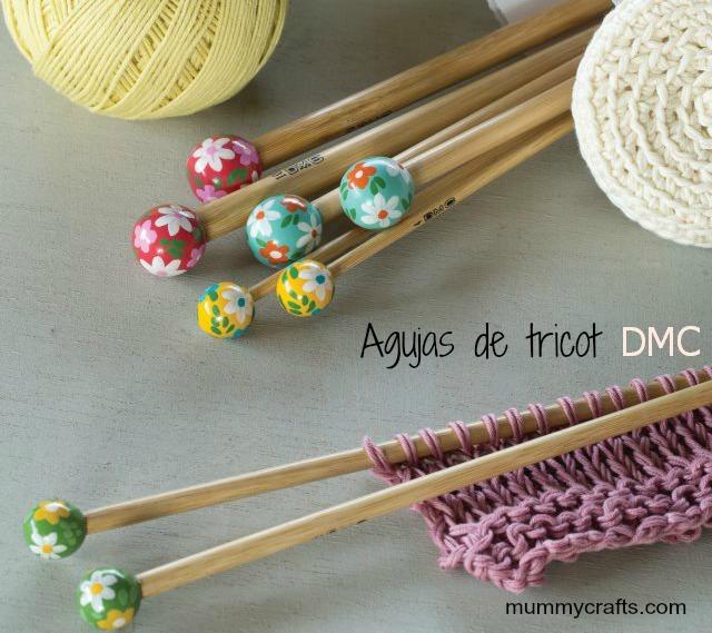 Agujas de bambú para tricot