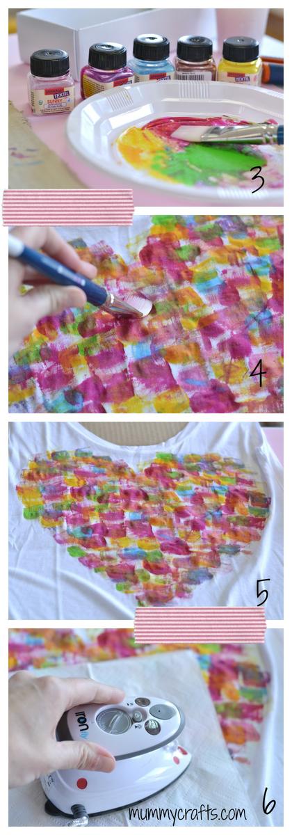 Como pintar una camiseta paso a paso