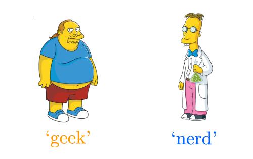 diferencia entre nerd y geek