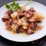 Pulpo encebollado