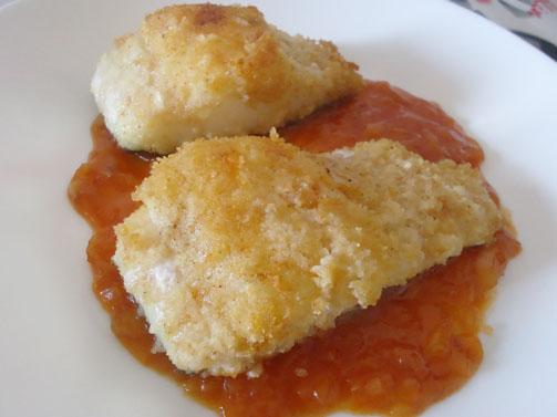 receta de bacalao fresco en salsa agridulce picante