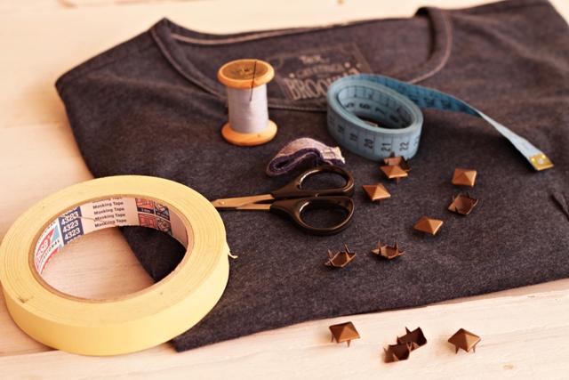 materiales para el tueno camisetil