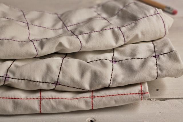 intersecciones decoradas con tinta textil