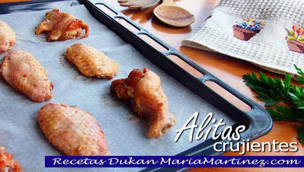 Alitas de Pollo dieta Dukan, fase Ataque Receta