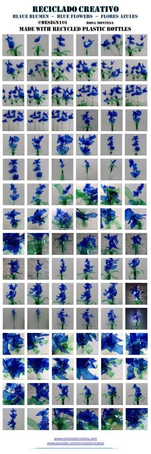 Blue lilies - blaue blume - Lirios azules - flores