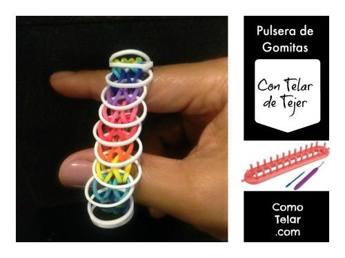 Videos tutoriales Rainbow Loom: Cómo hacer pulseras de gomitas sin telar,  con telar, figuras, flores