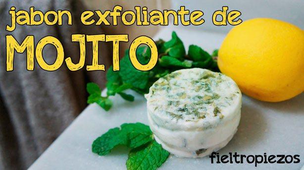 Jabones y Exfoliantes Caseros: jabón exfoliante de mojito
