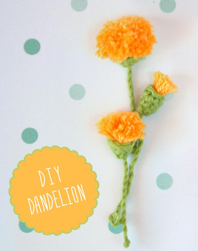 DIY dandelion by I am a Mess