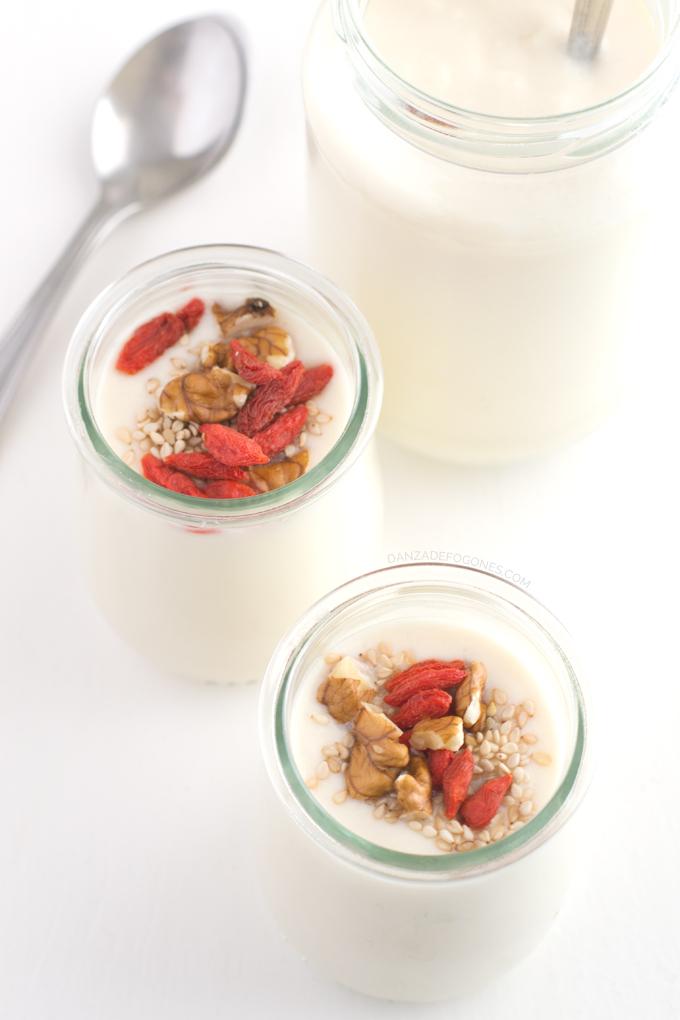 Yogurt de soja casero - danzadefogones.com