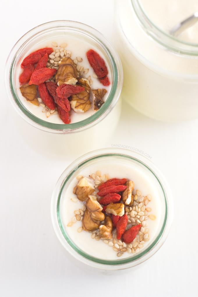 Yogurt de soja - danzadefogones.com