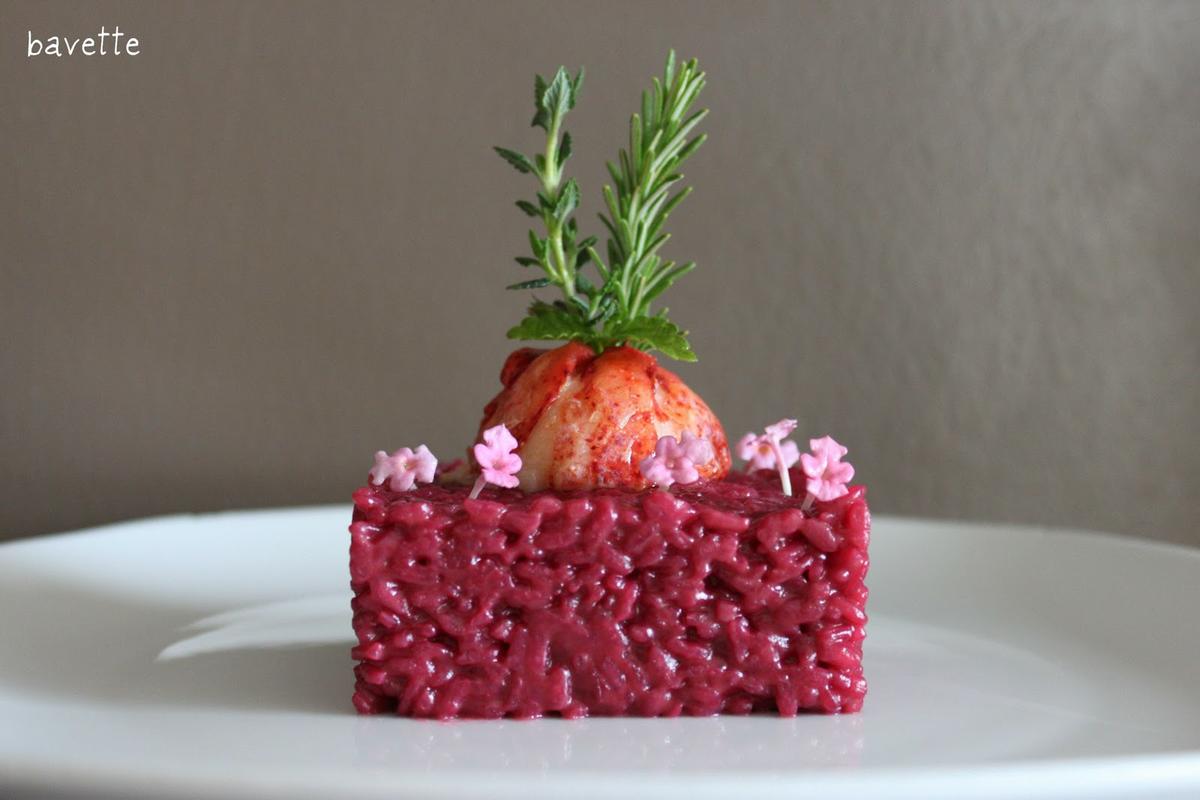 Risotto al karkade