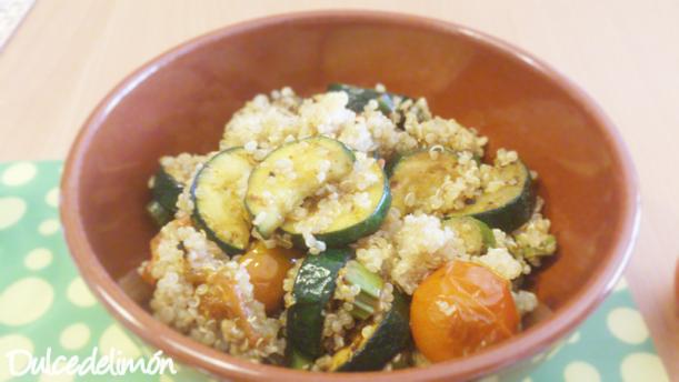 Quinoa con hortalizas