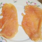 rollitos de pollo con salsa de pimientos preparación 1