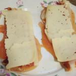 rollitos de pollo con salsa de pimientos preparación 3