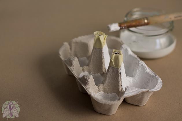 pintar parte blanca y proteger puntitas