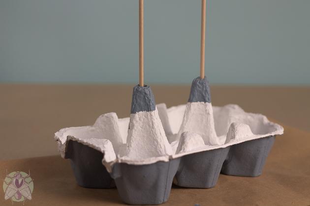 huevera para mensajes terminada