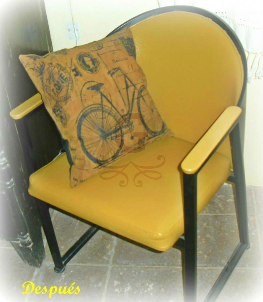 SILLON VINTAGE RENOVADO G DESPUES