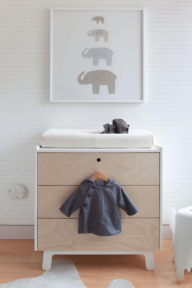 Dormitorio de bebé en colores neutros - Neutral colors baby