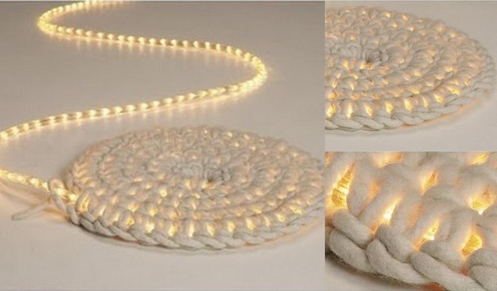alfombra de luces