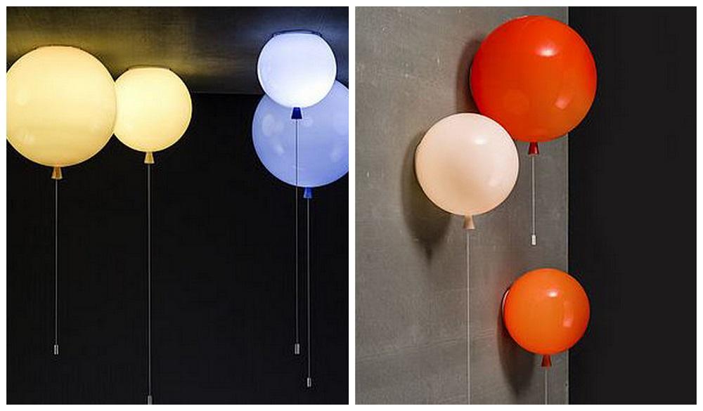 lampara globos