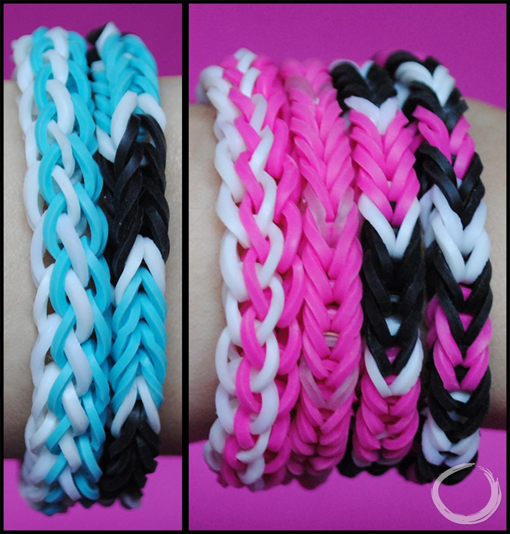 Pulseras Rainbow loom
