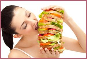 sonar con comida 300x202 Alimentos y complementos SACIANTES