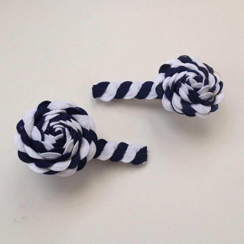 Horquillas con decoradas con ondulina o picunela